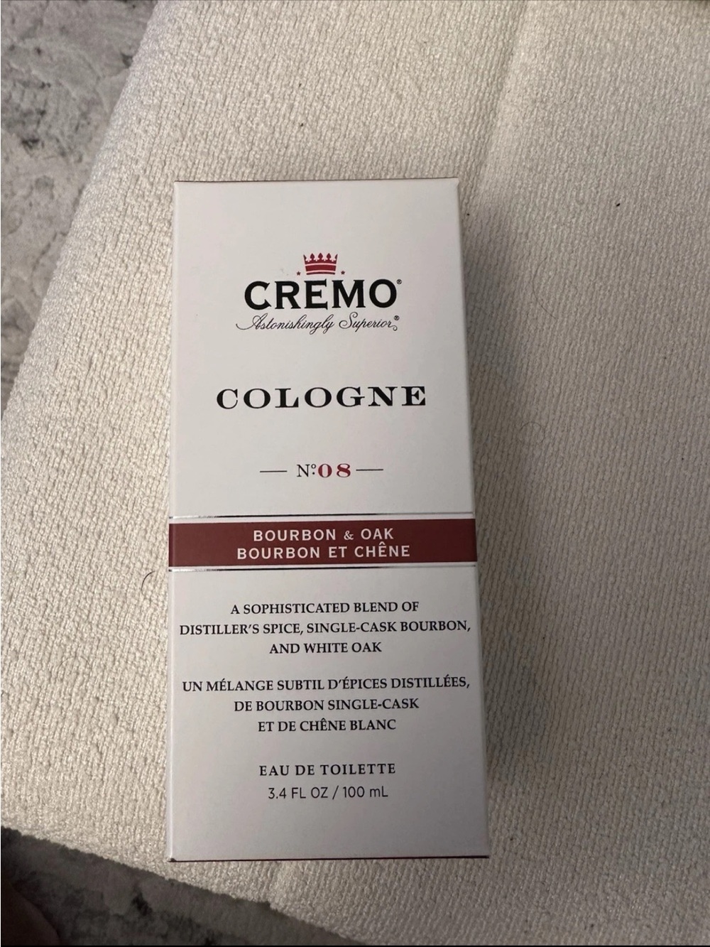 Cremo bourbon and oak Fragrance